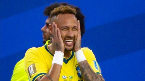 UNITED STATES - MIAMI - 06/24/2026 - 2026 WORLD CUP, BRAZIL vs. SCOTLAND - Neymar Jr., Brazilian player, during a match against Scotland at Miami Stadium for the 2026 World Cup. Photo: Rodolfo Buhrer/AGIF