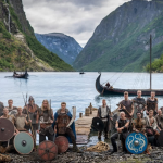 A norvég válogatott vikinges csapatfotója.