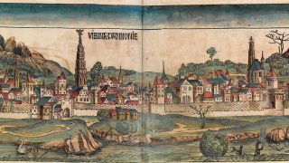 Bécs városa 1493-ban.