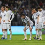 ZENICA, BOSNIA AND HERZEGOVINA - MARCH 31: Players of Italy reacts at the end of the FIFA World Cup 2026 European Qualifiers KO play-offs match between Bosnia & Herzegovina and Italy at Stadion Bilino Polje on March 31, 2026 in Zenica, Bosnia and Herzegovina. (Photo by Claudio Villa - FIGC/FIGC via Getty Images)