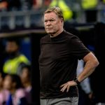 National coach Ronald Koeman of the Netherlands during the Netherlands vs. Japan match at the 2026 World Cup at AT&T Stadium on June 14, 2026, in Dallas, United States. (Photo by Stefan Koops/EYE4IMAGES/NurPhoto via Getty Images)