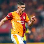 Roland Sallai of Galatasaray SK is in action during the Trendyol Super League match between Galatasaray and Fenerbahce at Rams Park on April 26, 2026, in Istanbul, Turkey. (Photo by Yagiz Gurtug/NurPhoto)