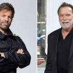 Sebestyén Balázs és Arnold Schwarzenegger