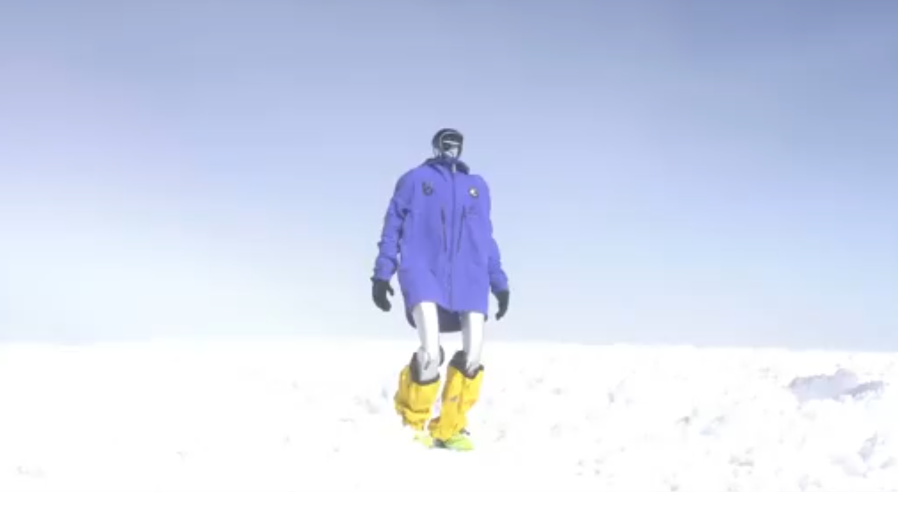 unitree, humanoid robot, vulkán, hegymászás