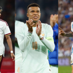 Lamine Yamal, Kylian Mbappé és Lionel Messi.