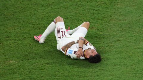 Yeremy Pino megsérült az uruguayiak ellen.