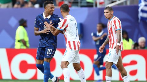 foci vb 2026 nyolcaddöntő paraguay franciaország kylian mbappé