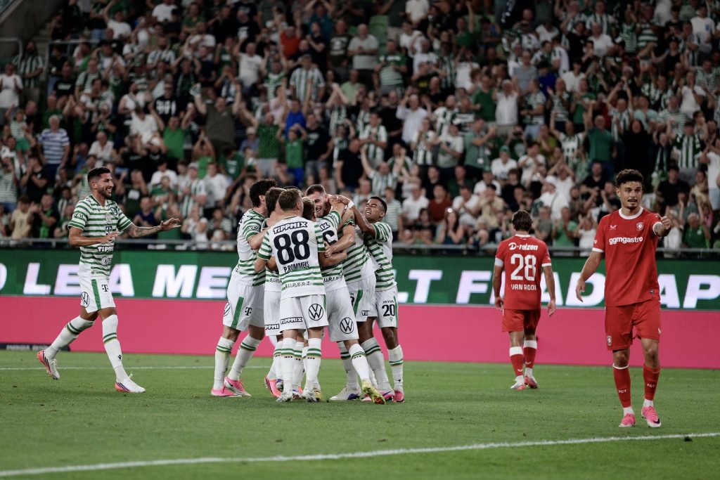 Emberhátrányban is továbbjutott a Fradi a holland bajnokság negyedikje ellen