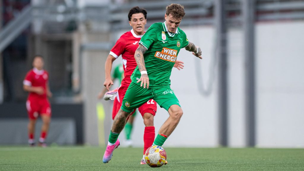 Bolla Bendegúz két gólpasszt is kiosztott, simán jutott tovább a Rapid Wien