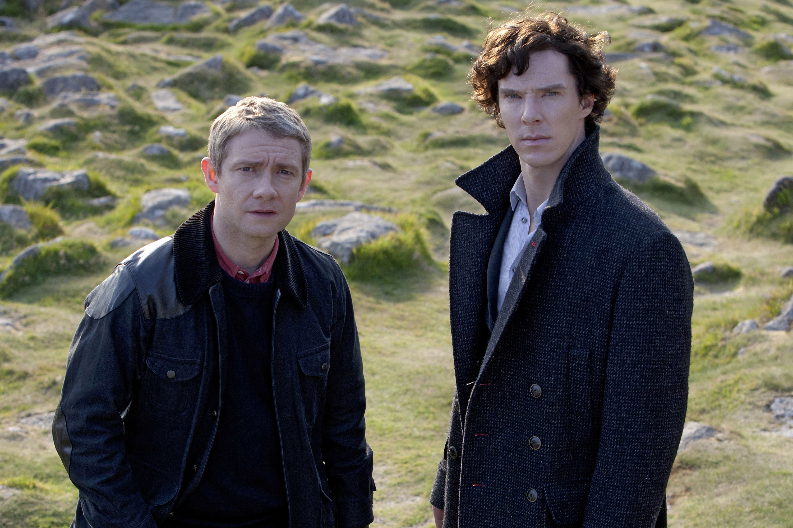 2012-ben Martin Freeman mellett a Sherlock című sorozatban.