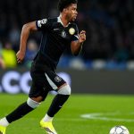 Andrey Santos of Chelsea FC in action during the UEFA Champions League 2025/26 League Phase MD8 match between SSC Napoli and Chelsea FC at Stadio Diego Armando Maradona on January 28, 2026 in Naples, Italy. (Photo by Giuseppe Maffia/NurPhoto)