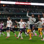 England team (England) during Round of 16 FIFA World Cup 2026, Mexico and England, Azteca Stadium, Mexico, Mexico on July 05 2026. (Photo by Ulrik Pedersen/NurPhoto)