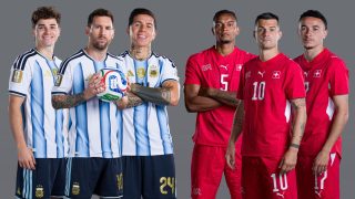 Argentína és Svájc egymás ellen játszik a negyeddöntőben.