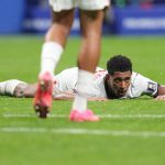 Jude Bellingham (England) during Semi final at FIFA World Cup 2026, England and Argentina, Atlanta Stadium, Atlanta, USA on July 15 2026. (Photo by Ulrik Pedersen/NurPhoto)