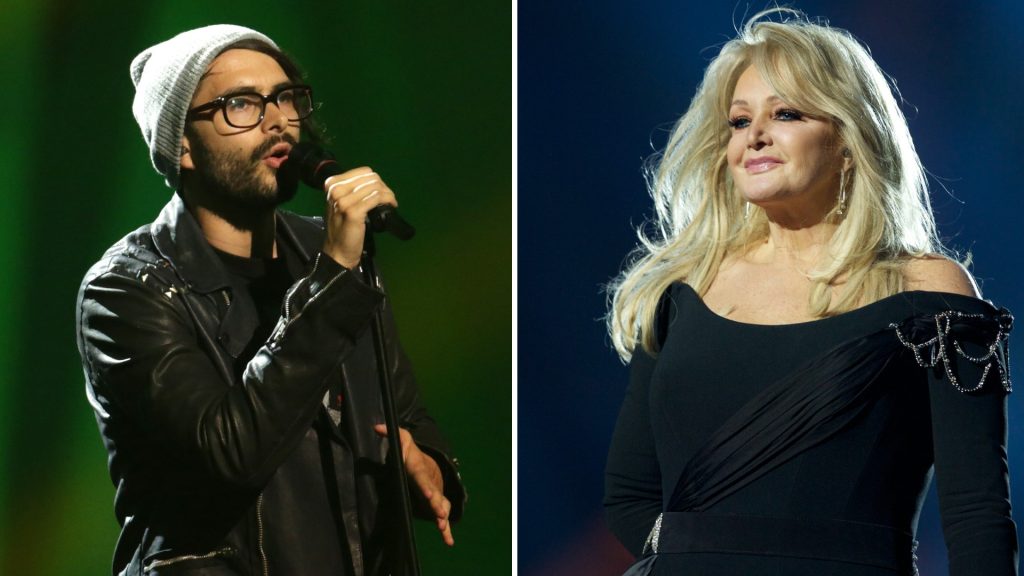 ByeAlex és Bonnie Tyler a 2013-mas Eurovíziós Dalfesztiválon.