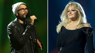 ByeAlex és Bonnie Tyler a 2013-mas Eurovíziós Dalfesztiválon.