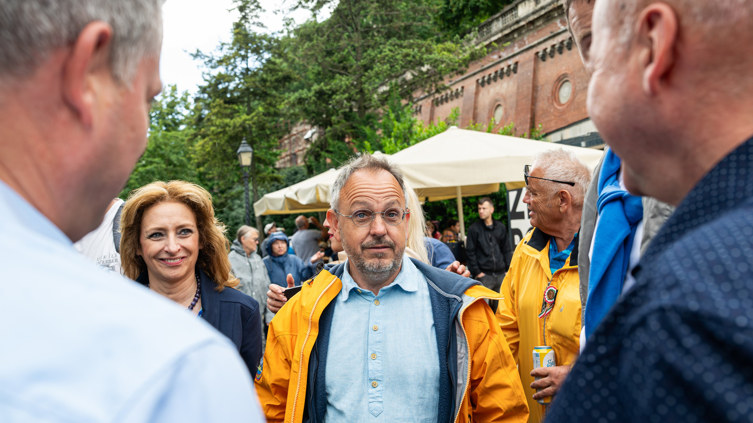 Bús Balázs a tizedik békemeneten 2024. június 1-jén.