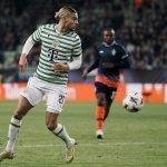 Cebrail Makreckis a Ludogorec elleni Európa Liga-mérkőzésen.