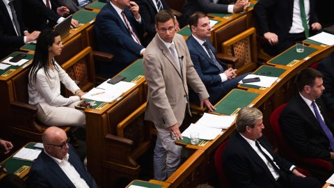 Az Országgyűlés plenáris ülése 2026. június 22-én., Image: 1111861209, Fotó: Mohos Márton / 24.hu