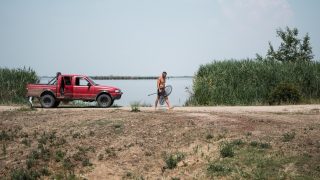 Riport a Balmazújváros melletti K-V. 1-2-3-4 (Keleti-főcsatorna) víztározó tavakról 2026. június 30-án.