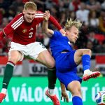 Csinger Márk és a finn Joel Pohjanpalo.