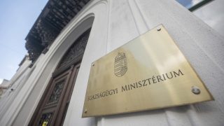 Az Igazságügyi Minisztérium épülete az V. kerületi Nádor utcában 2026. június 15-én.