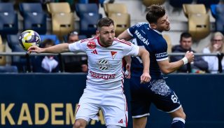 Markgráf Ákos, a Puskás Akadémia FC és Bárány Donát.