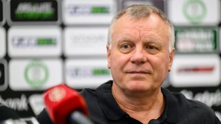 Bognár György, a Paksi FC vezetőedzője.