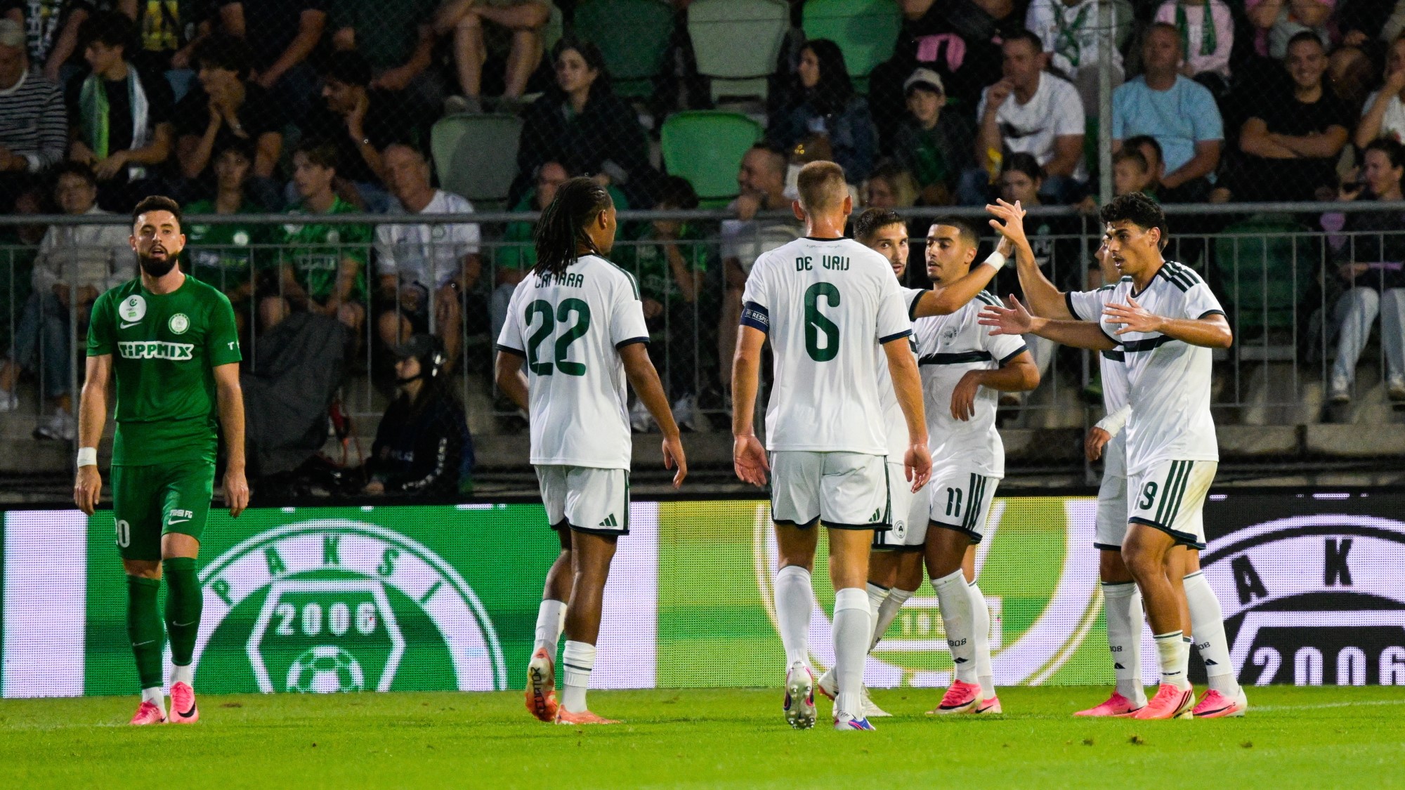 panathinaikosz paks konferencia liga selejtező visszavágó