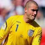 Paul Robinson 2006-ban a Paraguay elleni kirúgásánál.