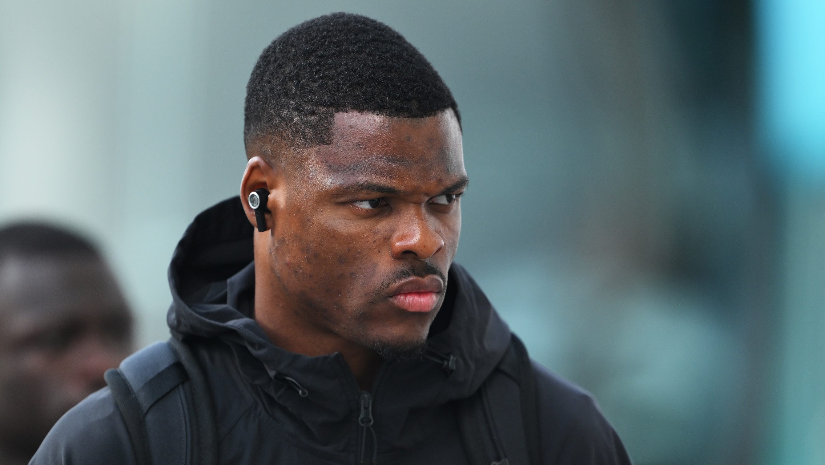 Denzel Dumfries a holland válogatottban.