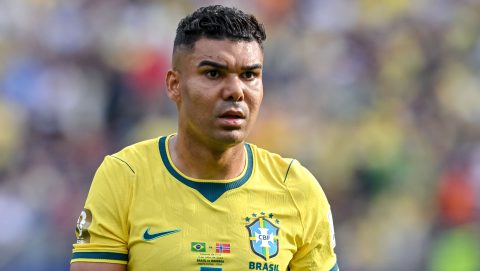 Casemiro Norvégia ellen.