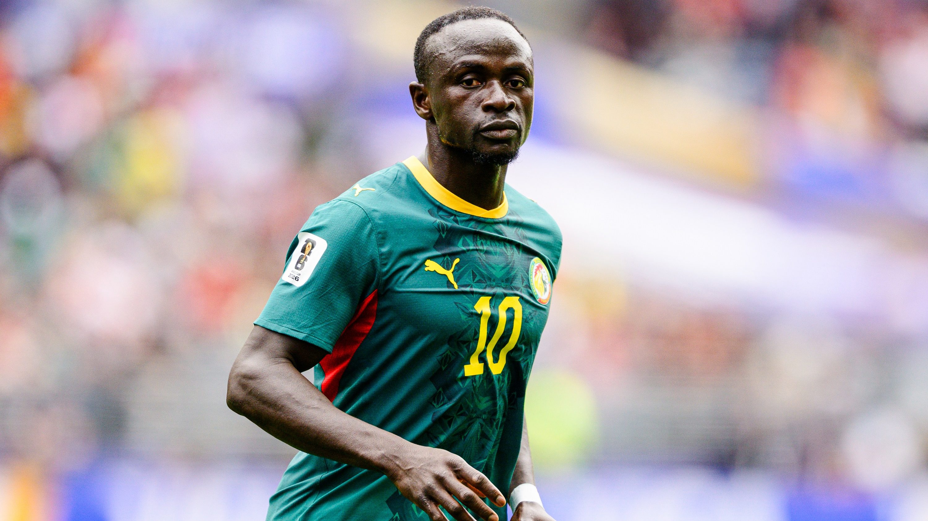 Sadio Mané a Belgium elleni mérkőzésen.