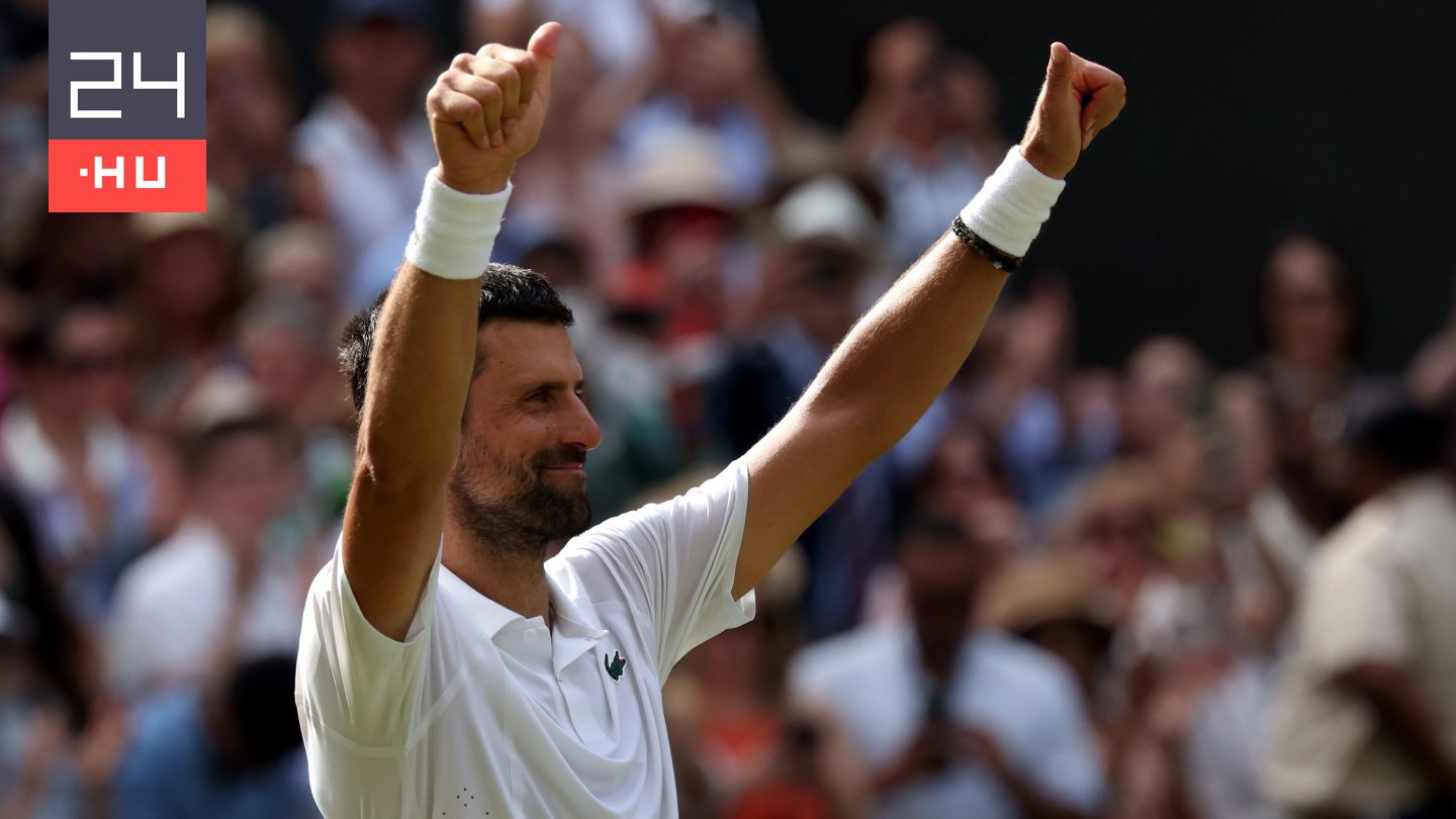 Novak Djokovic 39 évesen írt történelmet Wimbledonban