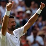 Novak Djokovic Wimbledonban.