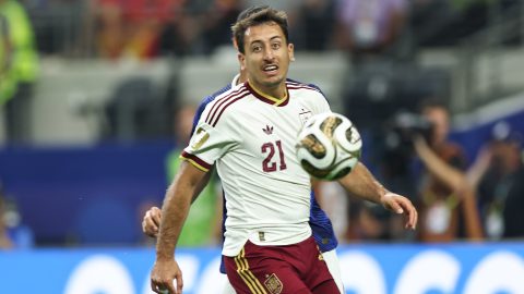 Mikel Oyarzabal Franciaország ellen.