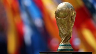 A világbajnoki trófea, amit a spanyol válogatott nyert 2026-ban.