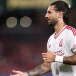 Szoboszlai Dominik a Wrexham elleni meccsen.