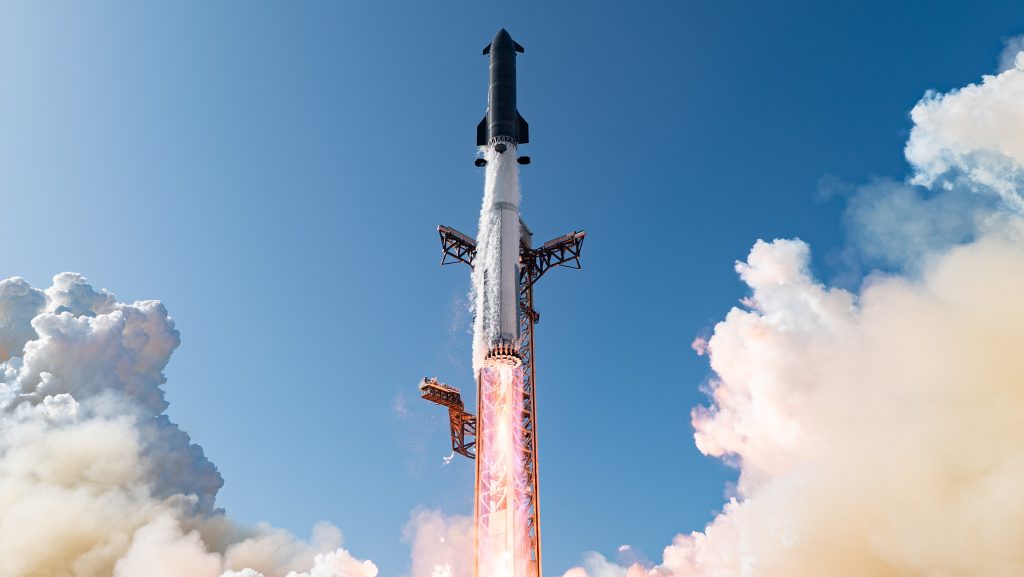 Lenyűgöző felvételeket mutattak Elon Musk Csillaghajójának repüléséről