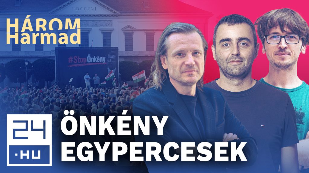 Tüntetés a Sándor-palotánál: Orbán bezárta a Fideszt a vereségbe