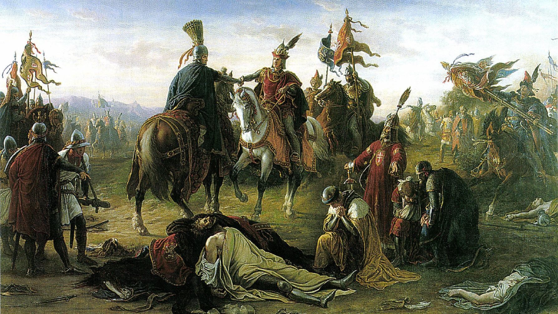 IV. László és Habsburg Rudolf találkozása