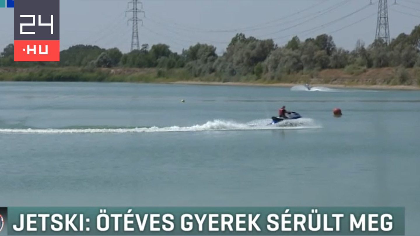 Koponyája sérült az ötéves kisfiúnak, aki a tízéves testvérével ütközött össze jetski-vel