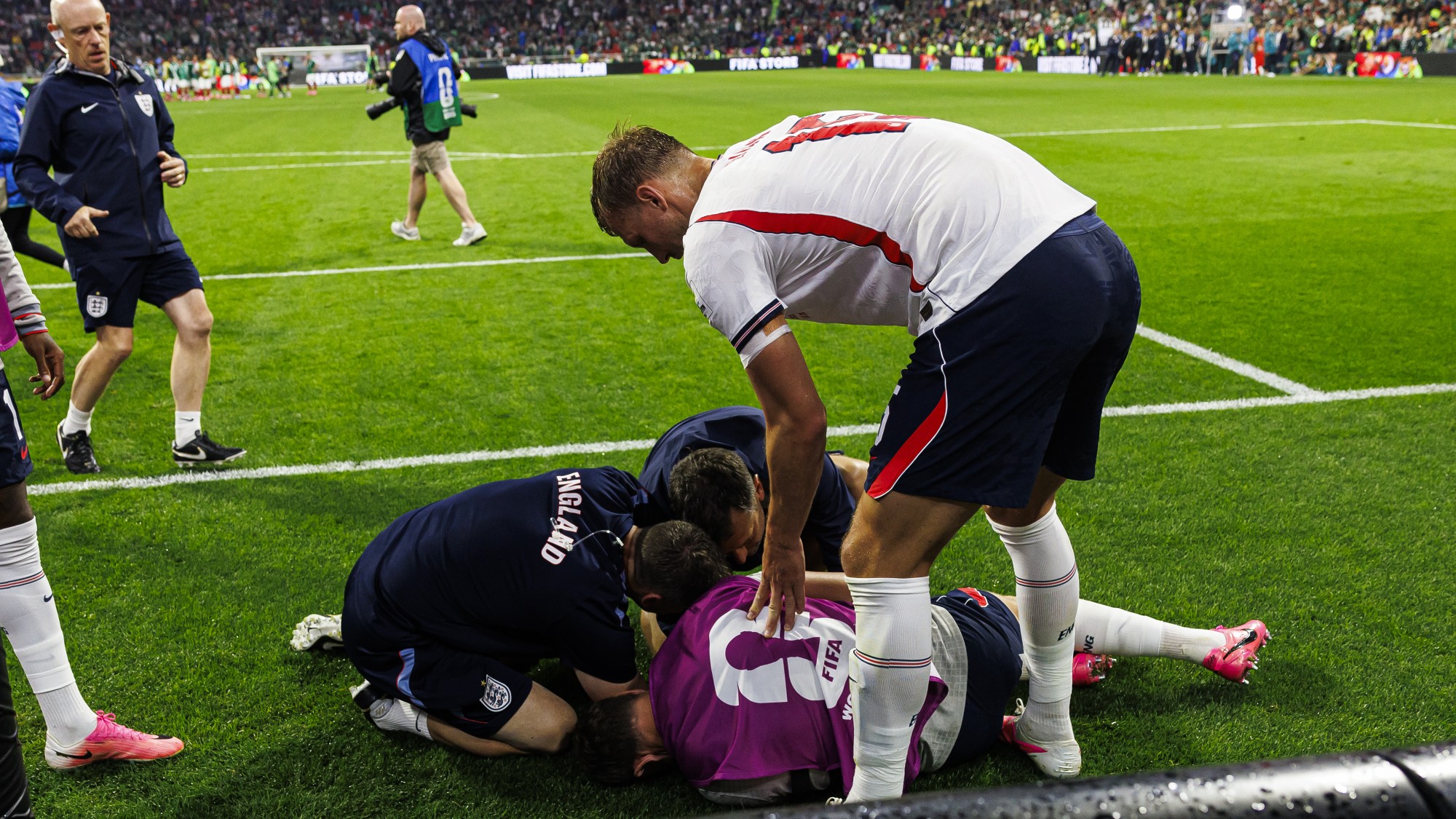 Jordan Henderson megsérült a Mexikó elleni mérkőzés után.