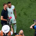 Jürgen Klopp és Kylian Mbappé a labdarúgó-világbajnokságon.