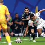 Lionel Messi a világbajnoki elődöntőben.