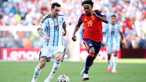 Lionel Messi és Lamine Yamal csatája a vb-döntőn.