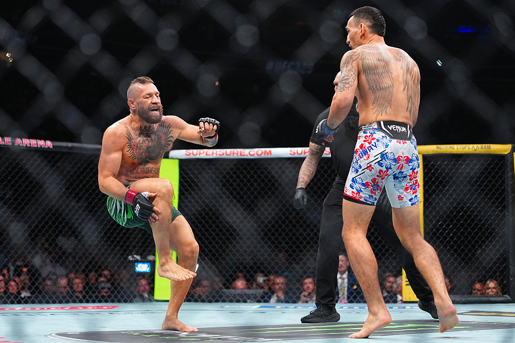 Mindössze 69 másodpercig tartott Conor McGregor visszatérő meccse. Az ír ketrecharcos öt év után lépett ismét az oktagonba.