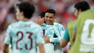 Goncalo Ramos és Cristiano Ronaldo