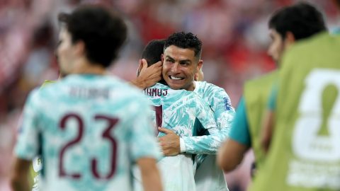 Goncalo Ramos és Cristiano Ronaldo