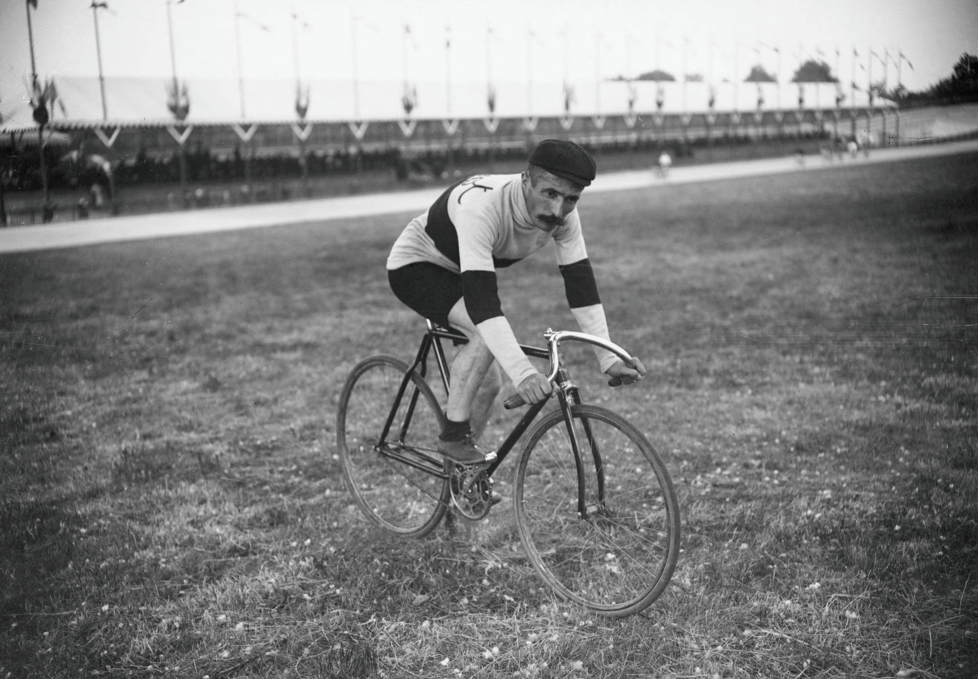 René Pottier (1879-1907), French racing cyclist, 1906. 